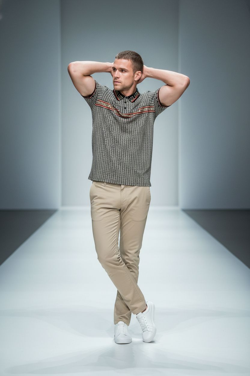 Men’s Designer Polo Shirt)